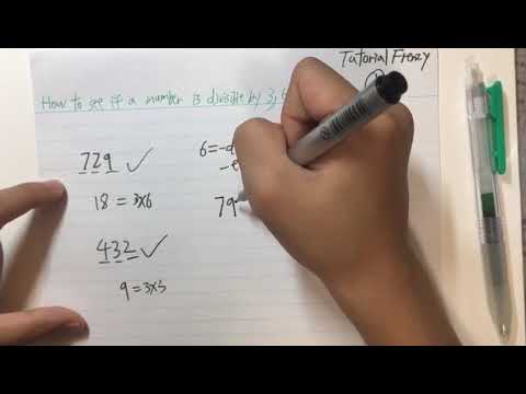 How to see if a number is divisible by 3,6,9