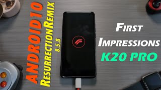 Resurrection Remix 8.5.8 For K20 Pro | Installation & First Impressions | Customization Masterpiece