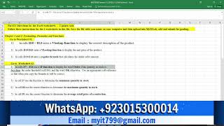 MIDTERM Summer 23 EXCEL  midterm summer excel exam  #midtermexam2023 #midtermexams #excel exam #23