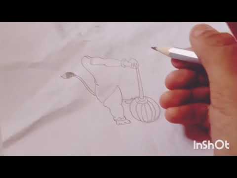 How to draw hanumanji || #hanuman