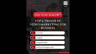 Top 4 Trends in Video Marketing for Business - Mega Digital Media #businesstips #businessmarketing
