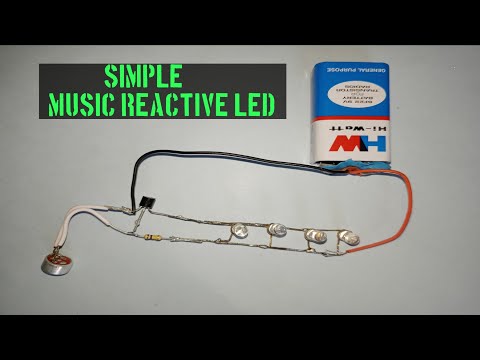 How to make simple music reactive Led