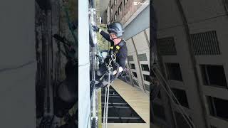 #ropeaccess #windowcleaning #cleaning