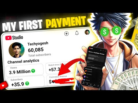 🔥My First YOUTUBE PAYMENT Received 🤑 || कभी सोचा नहीं था इतने पैसें मिलेंगे 💸 || YouTube Earnings