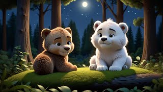 Four Cuddly Cubs Yawn Goodnight | Gentle Bedtime Song for Kids | Nursery Rhymes and Baby Songs