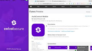 AuthControl Mobile App Install