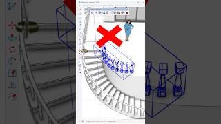 Learn how to create curved handrails effortlessly in SketchUp with the SketchPlus plugin! #sketchup