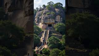 Temple in the Jungle Crumbles and Falls #disaster #landslide #collapsed