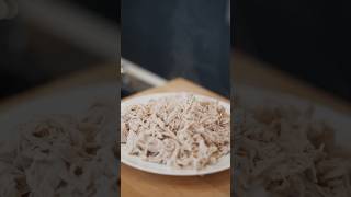 How to Make Shredded Chicken #recipe #kitchentips #foodblogger