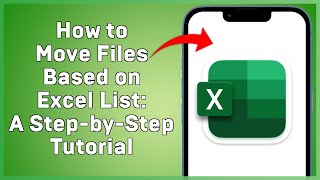 How to Move Files Based on Excel List  A Step by Step Tutorial