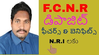 What are the features and benefits of FCNR Deposit for NRI (Telugu)?