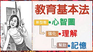 教育基本法★條文背誦★加強記憶★法規【動態心智圖法條】