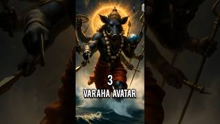 Lord Vishnu’s 10 Avatars 🔱 — A Journey Through Time & Divinity!  #hinduism #god #midjourney