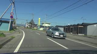 新ひだか町（静内町）道 ：御幸通交点～道道71号交点 [新ひだか町1080p 車載動画 2016ドライブ]