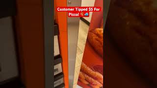 DoorDash Customer Tipped $5 For Pizza! 🍕🚙 #shorts #fooddelivery #littlecaesarspizza #gigworker