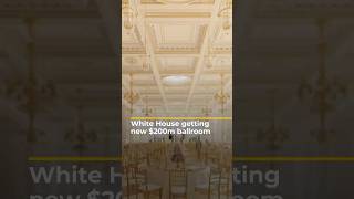 White House getting new $200M ballroom | AJ #shorts