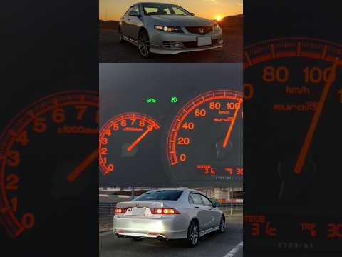 Over 9000【JDM Honda ACCORD Euro R】 2008　ホンダアコードユーロR　全開加速　＃スプーンECU