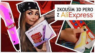 Zkouším 3D pero z ALIEXPRESS!