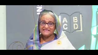 Ex-premier Hasina’s live speech news