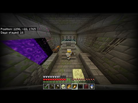 Minecraft Letsplay S2 EP 5 Finding the stronghold.