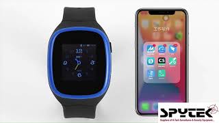 SpyTek Bracelet Tracker with Removal Alarm | GPS, SOS, & Waterproof Security