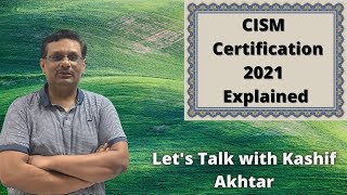 Learn about CISM Certification & Qualification - Introduction and detailed explanation