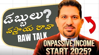 #onpassive new update telugu || Onpassive founders income ? || Onpassive ?@VamsiUnfilteredReality