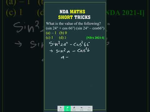 Maths Short Trick video | nda 2 maths preparation | nda maths short tricks #maths #nda