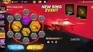 New M14 x Aug Ring Event Free Fire l Free Fire New Event l Ff New Event l  M14 x Aug Ring Event