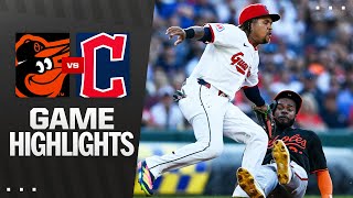 오리올스 vs. 가디언스 경기 하이라이트 (2025년 7월 23일) | MLB 하이라이트