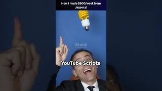 How I Made $500/Week from Jasper Ai