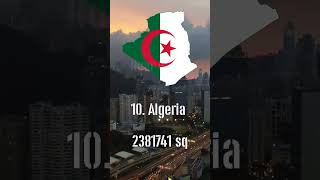Top 20 Largest country in the World #largestcountries #top20 #top100rank #shorts #india #USA