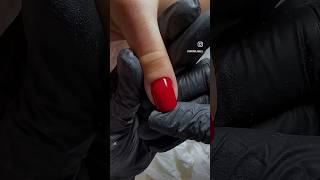 Nail tutorial with before and after #nails #gelnails #nailcourse