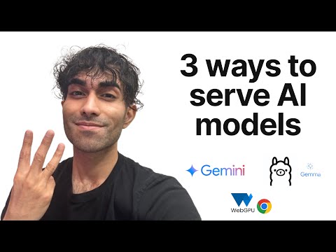 AI via the Cloud, Local Machine or Browser