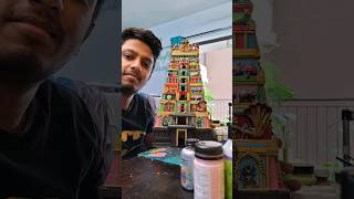 Madurai Meenakshi Gopuram Model #shorts #temple