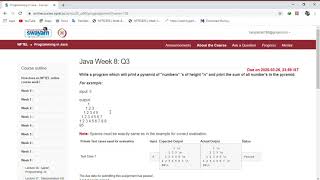 NPTEL - Programming in Java Week-8 Quiz and Assignment Solution 2020
