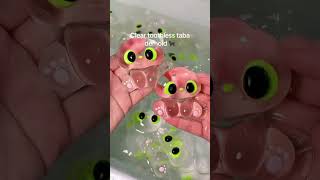 Clear cat taba squishy demold 🐈‍⬛#yoyosquishy #tabasquishy #fypusa #stressrelieftoys