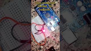 Mega arduino led blinking for beginners #diy#mega arduino project#shorts#electronics #ytshorts
