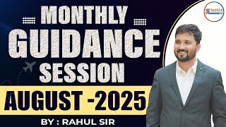 Monthly Study Plan For August 2025 | | Live Session with Rahul Misal Sir