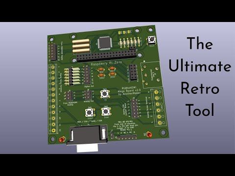 My favorite accessory for Retro Computers - RGB to HDMI Pro 2