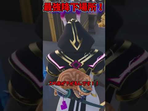 【フォートナイト】新シーズン最強クラスで強い降下場所が見つかりました！～アウトロー・オアシス編～＃shorts＃フォートナイト＃フォトナ＃新シーズン＃ゆっくり実況＃AWAKE