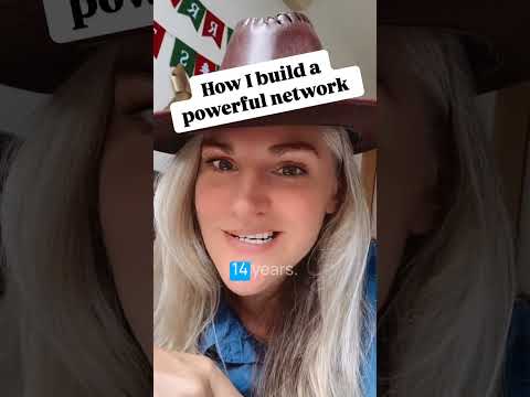 How I build a powerful network