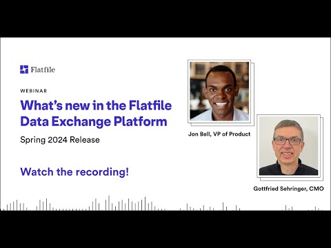 Spring release 2024: What’s new in the Flatfile Data Exchange Platform