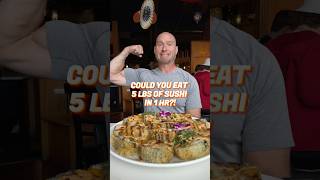 Can I beat the Godzilla Roll Challenge in Strongsville, Ohio?! That’s 5 lbs of sushi in just 1 hr!