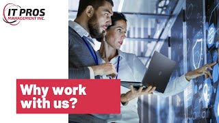 Why work with us? - IT Pros Management