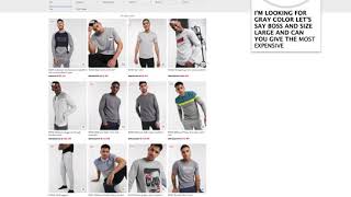 Voice UI best practice example: Browsing the ASOS webstore with Speechly chrome plug-in