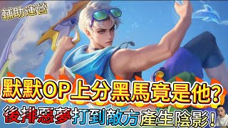 傳說對決｜版本隱藏黑馬，多數玩家忘記的「神級輔助」！選出來直接勝率+30%！輔助教學｜銀晝Arena of Valor 【貝瑞】