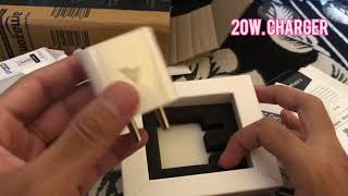 Unboxing Luxos 20W USB-C Power Adapter || 20w. Charger for iphone 8 to 12 pro max || Amazon unboxing