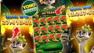 Yono Games After New Update "JungleDelight" Slot Gameplay | Yono Rummy NewUpdate Lengendary Win🎉🍉💥