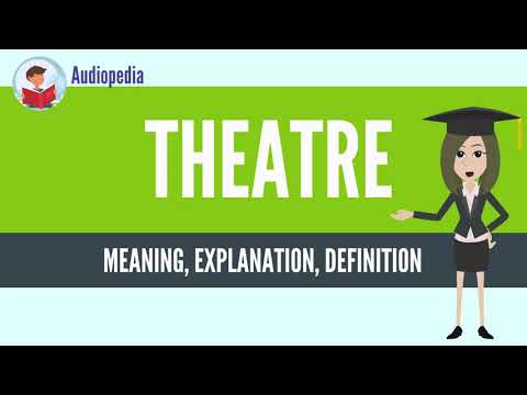 What Is THEATRE? THEATRE Definition & Meaning